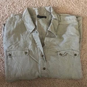 Light Green Button Down